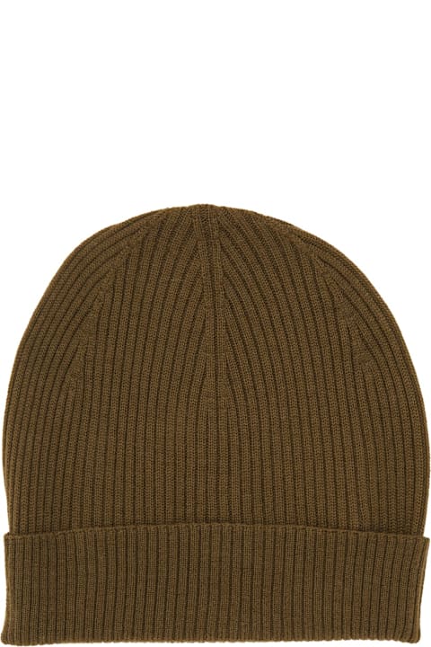 Rick Owens قبعات لـ القسم الرجالي Rick Owens Knitted Beanie Hat