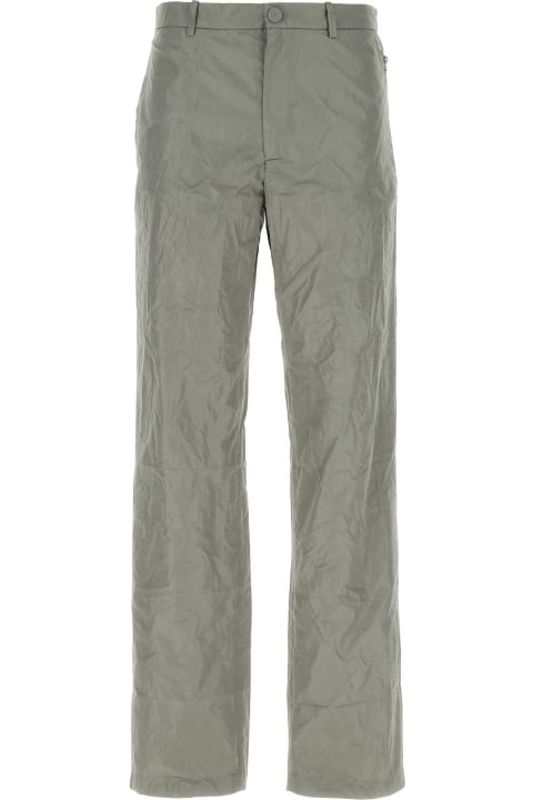 Balenciaga Clothing for Men Balenciaga Grey Polyester Pant