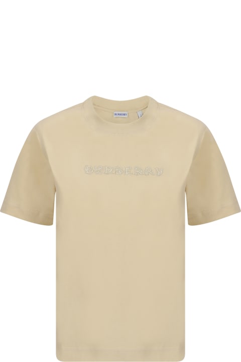 Homeware Burberry T-shirt With Paisley Logo