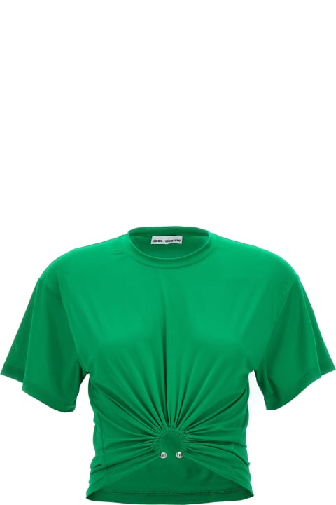 Paco Rabanne Fleeces & Tracksuits for Women Paco Rabanne Cropped Ring Top