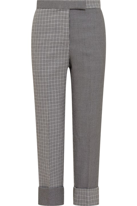 Thom Browne Pants & Shorts for Women Thom Browne Classic Check Trousers