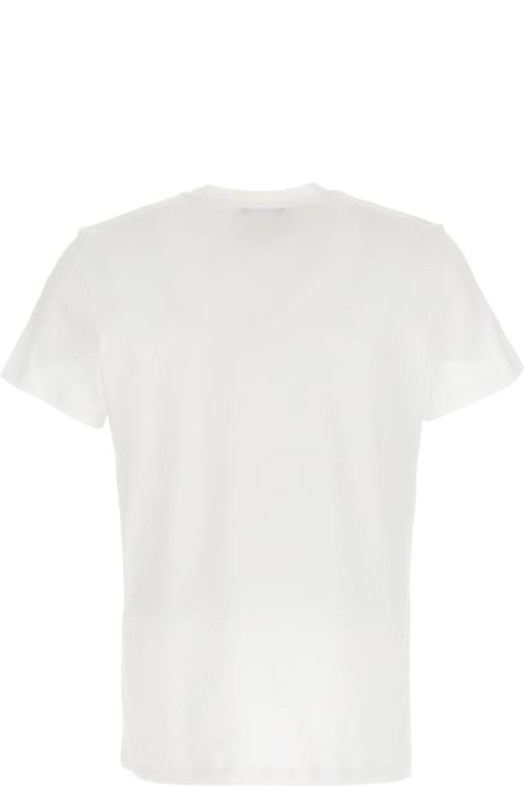 Topwear for Men Balmain Flocked Logo T-shirt