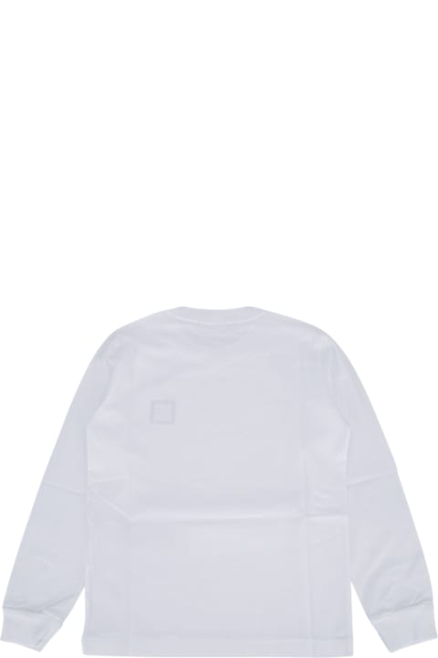 Stone Island Junior T-Shirts & Polo Shirts for Boys Stone Island Junior Ls T-shirt