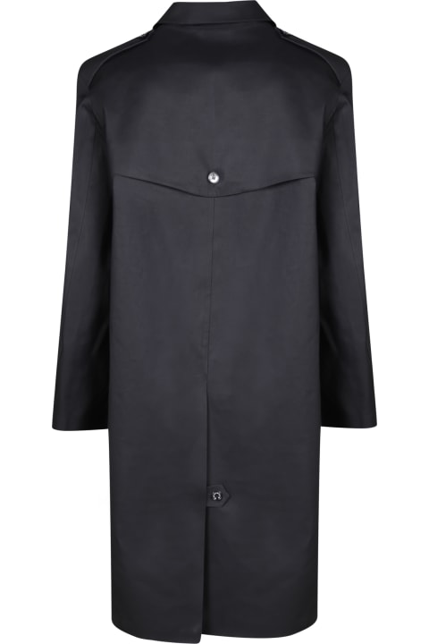 Junya Watanabe Coats & Jackets for Men Junya Watanabe Black Coat Junya Watanabe X Mackintosh