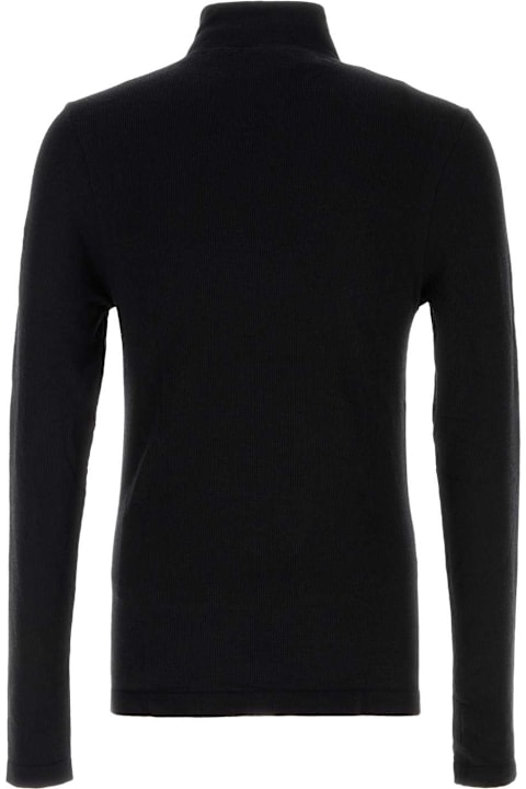 Homeware Hugo Boss Black Stretch Wool Blend T-shirt