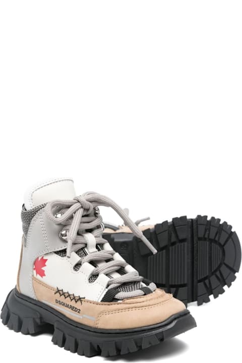 Dsquared2 for Kids Dsquared2 Sneakers In Pelle