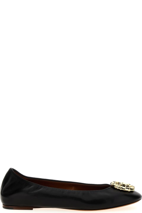 Flat Shoes for Women Lanvin 'melodie' Black Lambskin Ballet Flats