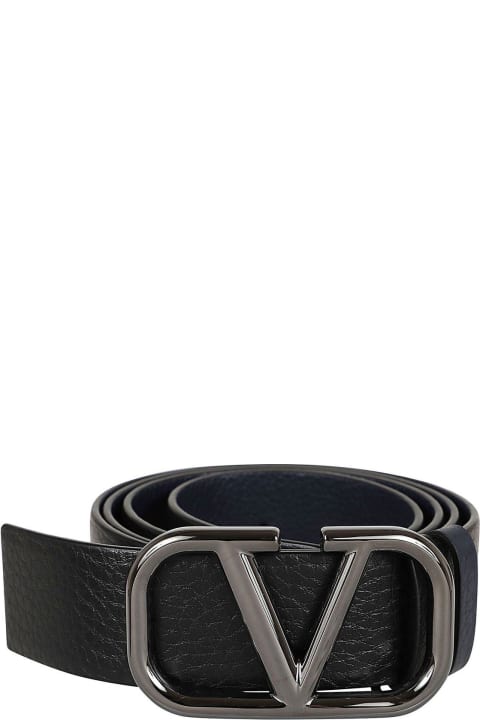 Belts for Men Valentino Garavani Vlogo Signature Reversible Belt