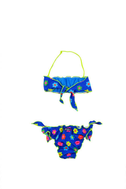 Swimwear for Boys MC2 Saint Barth Bikini Swimsuit With Flower Print