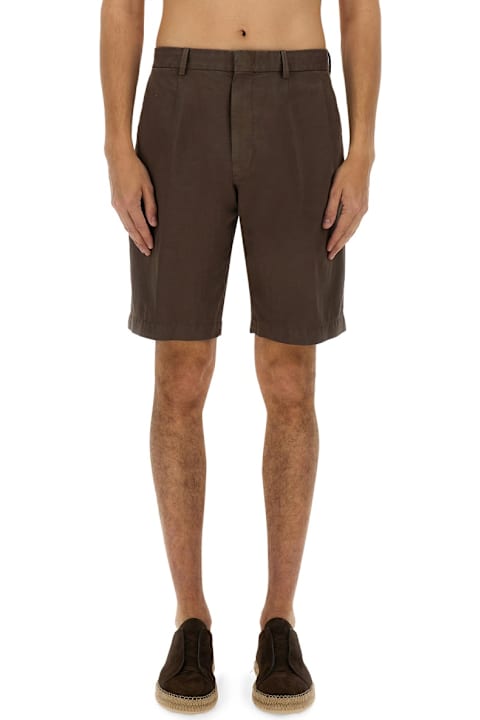 Zegna Pants for Men Zegna Summer Chino Shorts