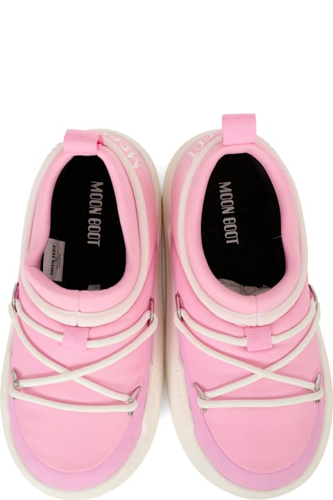 Homeware Moon Boot Pink Mb Park Icon Moon Boot For Girl With Logo
