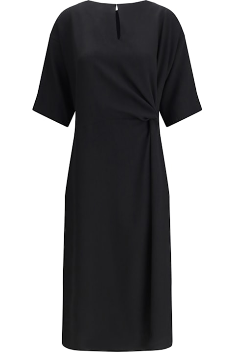 Homeware Crida Milano Praga Black Midi Dress