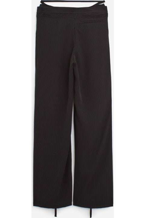 Ottolinger Men Ottolinger Double Fold Suit Pants