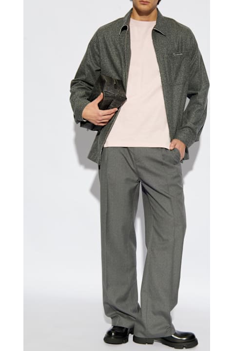 Homeware Etro Etro Cotton T-shirt With Embroidered Logo