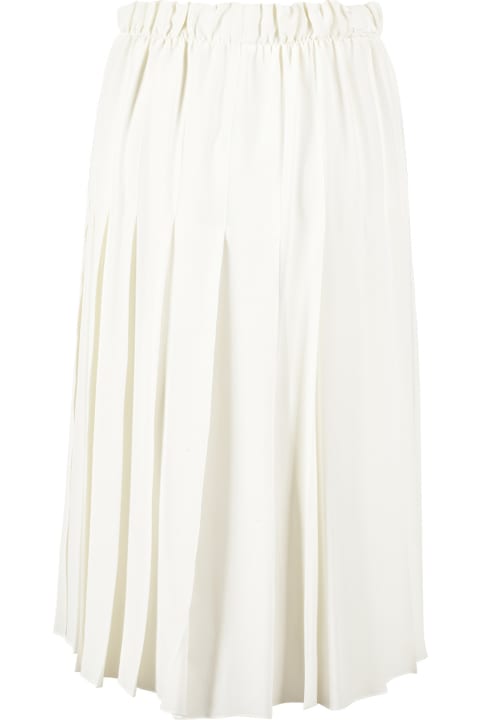 Victoria Beckham Skirts for Women Victoria Beckham Pleated Panel Detail Skirt