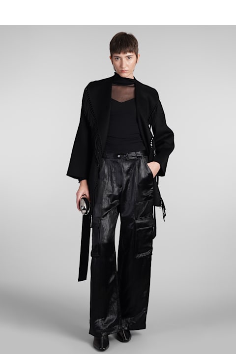 Simkhai Pants & Shorts for Women Simkhai Beatriz Pants In Black Acetate