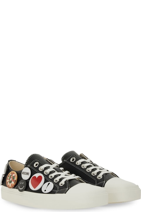 ウィメンズ Moschinoのシューズ Moschino Sneakers With Pins