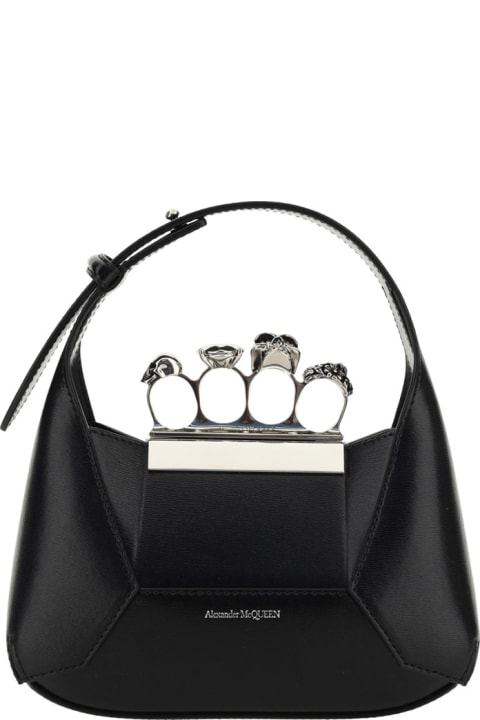 Alexander McQueen for Women Alexander McQueen Jewelled Hobo Mini Bag