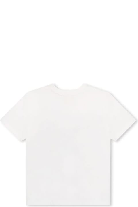 ボーイズ GivenchyのTシャツ＆ポロシャツ Givenchy White T-shirt With Print