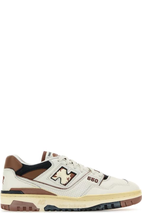 أدوات منزلية New Balance Multicolor Leather 550 Sneakers