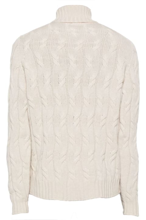 Drumohr for Women Drumohr Light Beige Cashmere Sweater
