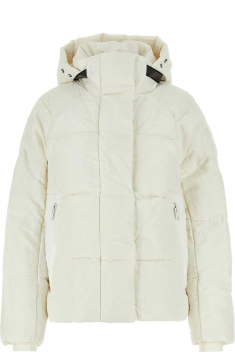 Fashion for Women Canada Goose Ivory Nylon Junction Down Jacket
