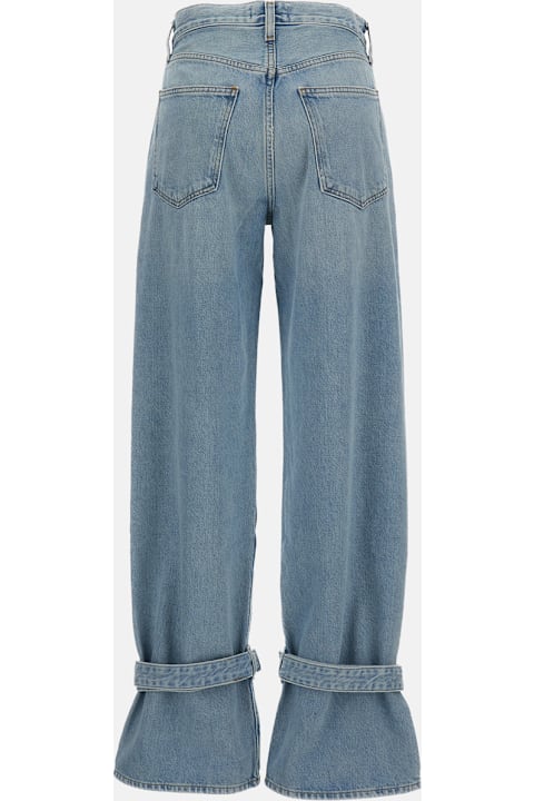 AGOLDE for Kids AGOLDE Jeans With A Cinched Hem