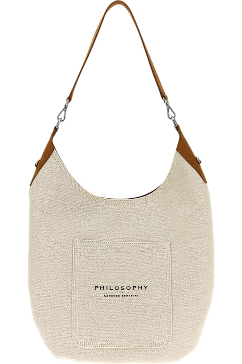 Philosophy di Lorenzo Serafini Bags for Women Philosophy di Lorenzo Serafini Canvas Shoulder Bag