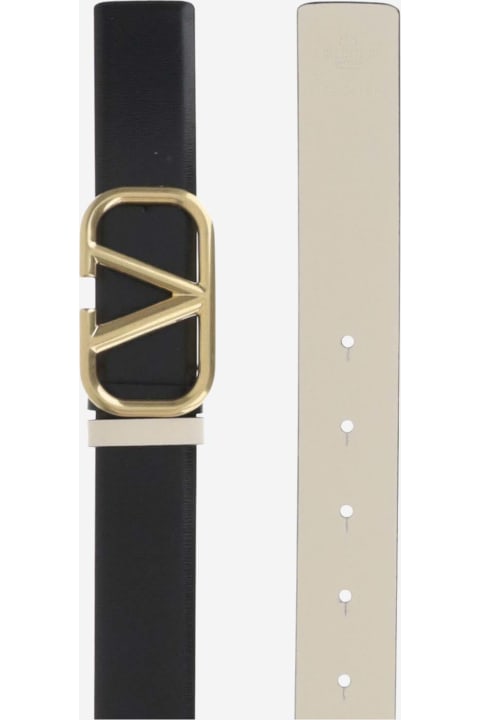 Valentino Garavani Belts for Women Valentino Garavani Vlogo Signature Reversible Belt