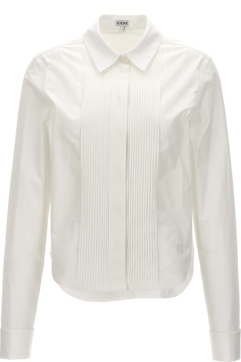 Clothing Sale for Women Loewe Pleated Plastron Shirt