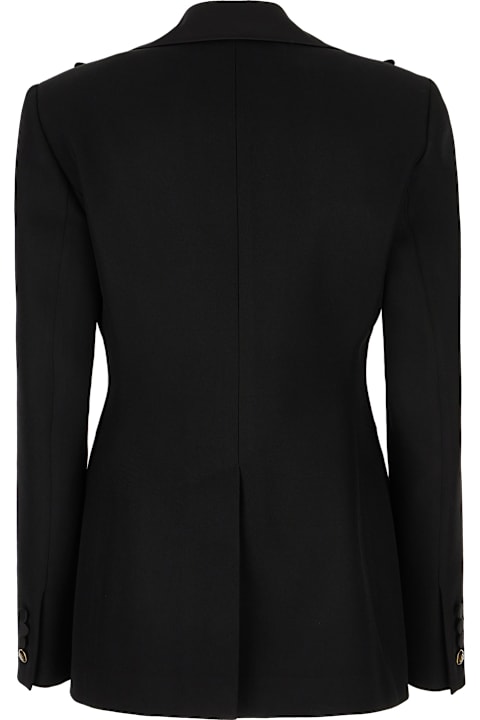 Max Mara Pianoforte Clothing for Women Max Mara Pianoforte Black Wool Blazer