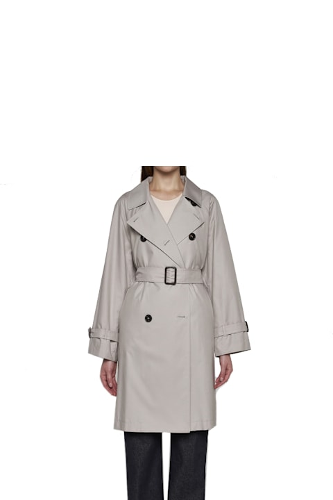 Homeware Max Mara The Cube The Cube Blend Cotton Trench Coat