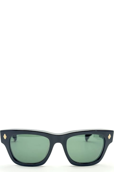 Chrome Hearts Eyewear for Men Chrome Hearts Dick Fitzener - Black / 18k Gold Plated Sunglasses