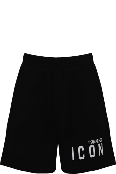Pants for Men Dsquared2 Icon Cotton Shorts