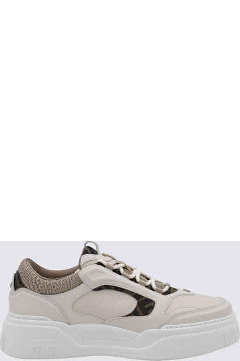 Fendi White Force Sneakers