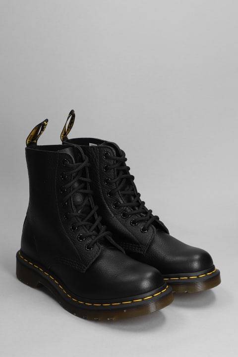Boots for Women Dr. Martens 1460 Pascal Virginia Leather Lace Up Boots