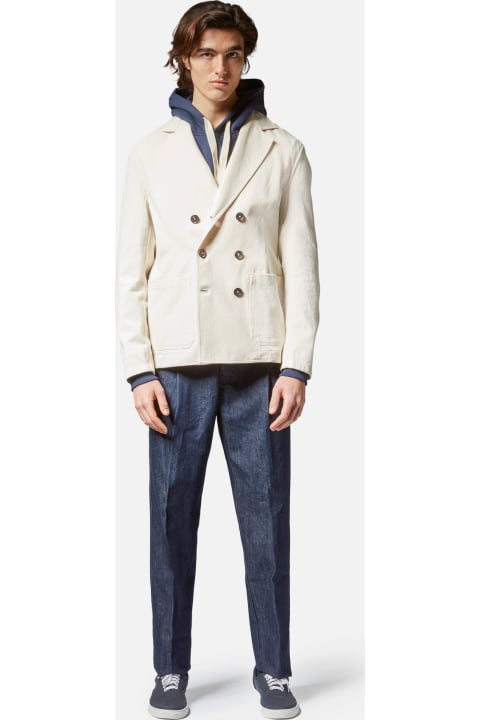 Homeware doppiaa Aansonia Cotton Double Breasted Blazer