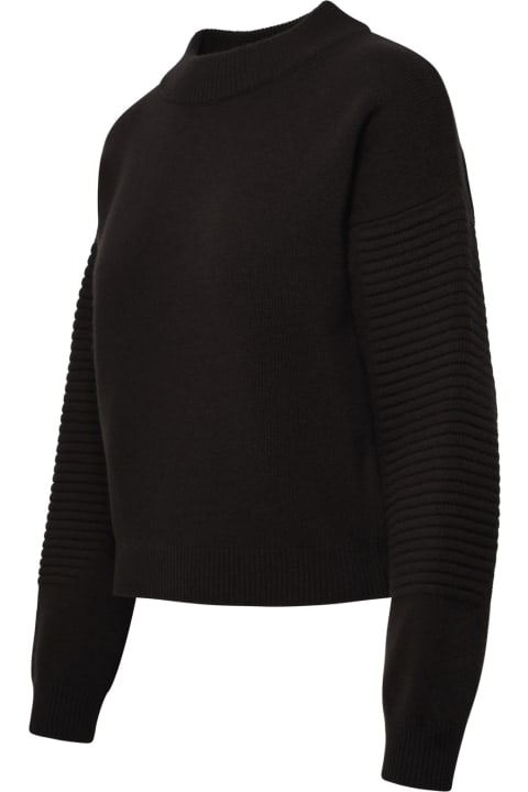 Ferrari Clothing for Women Ferrari Taupe Cashmere Blend Sweater