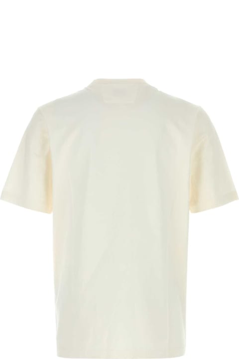 C.P. Company Topwear for Men C.P. Company White Cotton T-shirt