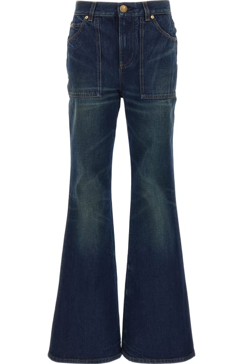 Balmain Clothing for Women Balmain Bootcut Jeans
