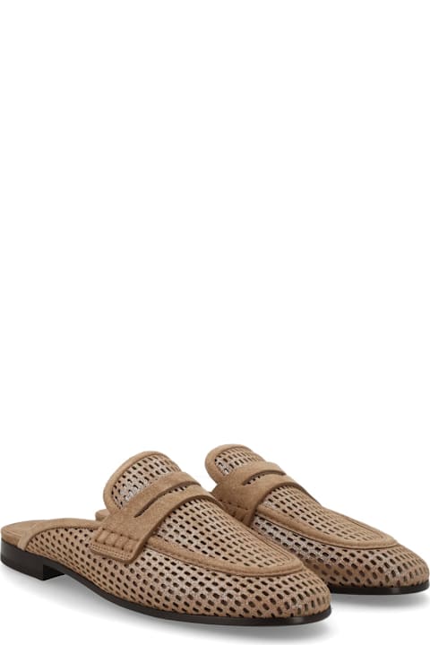 Brunello Cucinelli Mule "sparkling Net"