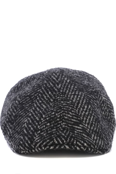 Hats for Men Tagliatore Cap Tagliatore In Wool