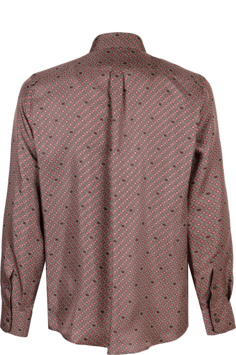 Dolce & Gabbana Shirts for Men Dolce & Gabbana Martini Printed Silk Shirt