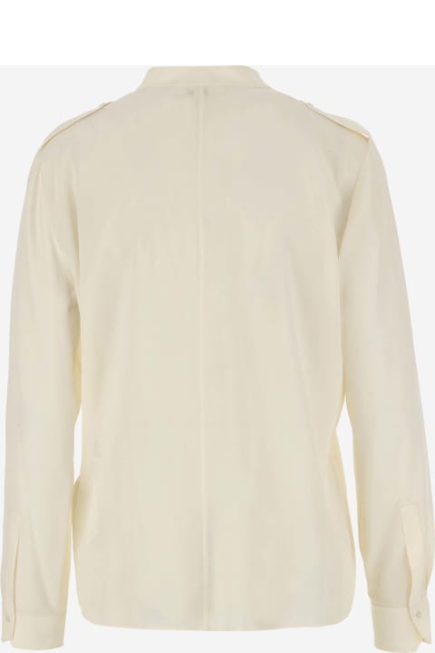 Chloé for Women Chloé Silk Crepe De Chine Shirt