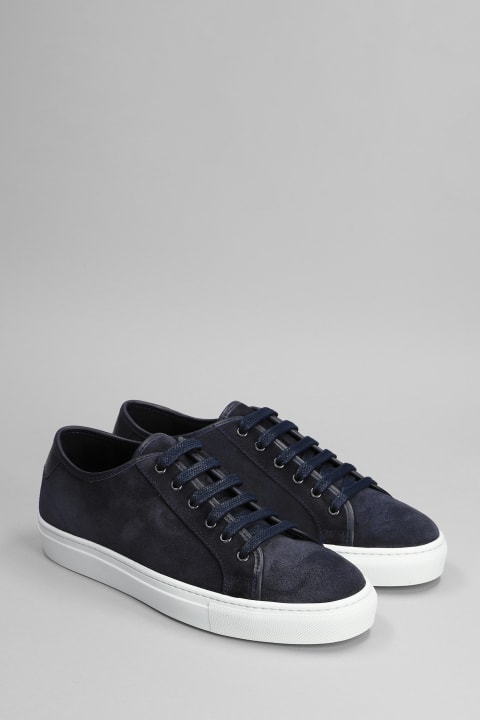 Edition 3 Sneakers In Blue Suede