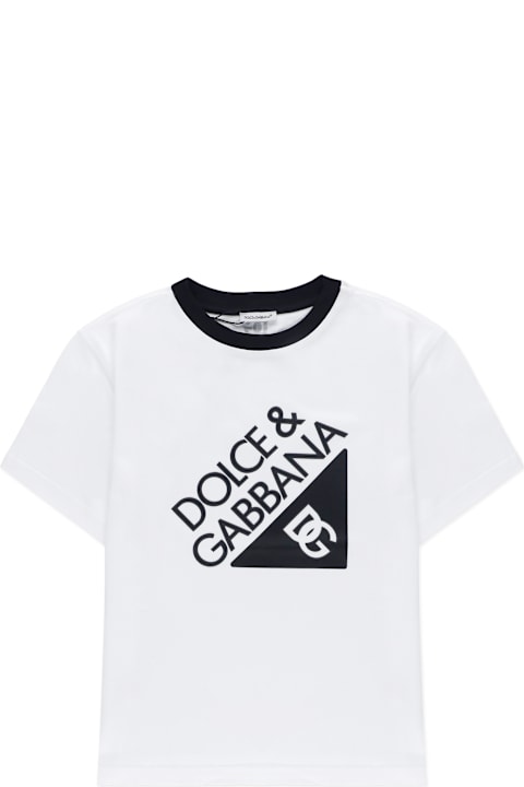 Dolce & Gabbana T-Shirts & Polo Shirts for Boys Dolce & Gabbana Cotton T-shirt