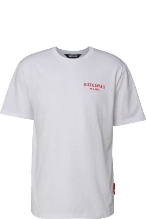 Homeware Just Cavalli Just Cavalli White Short Sleeves T-shirt