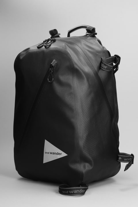 And Wander for Men And Wander Backpack In Black Nylon
