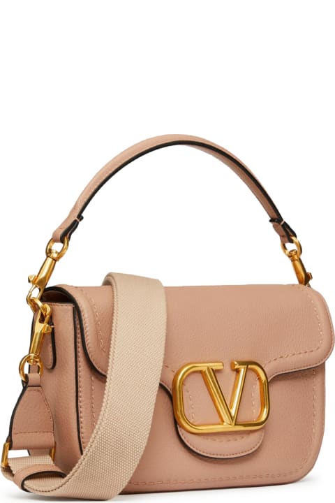 Valentino Garavani Bags for Women Valentino Garavani Alltime Grainy Calfskin Shoulder Bag