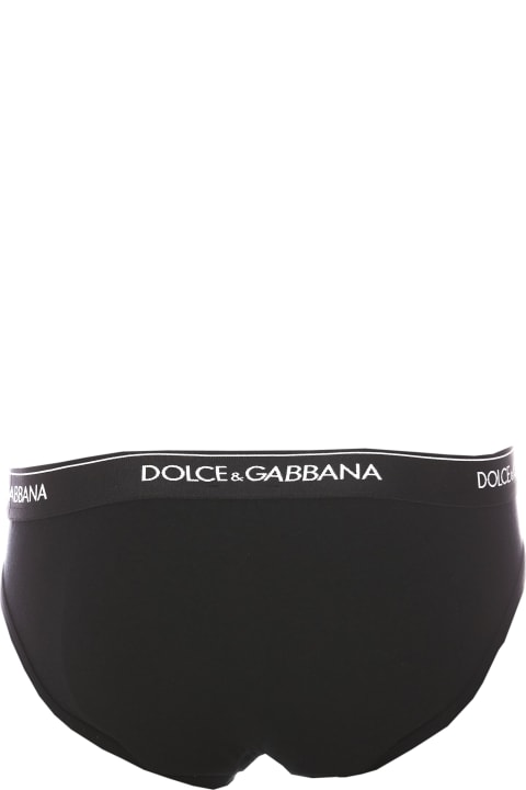 Dolce & Gabbana Underwear for Men Dolce & Gabbana Logo Bipack Brief